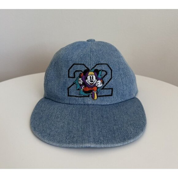 Vintage 90’s Disney Mickey Mouse #22 Small Cap - Picture 1 of 10
